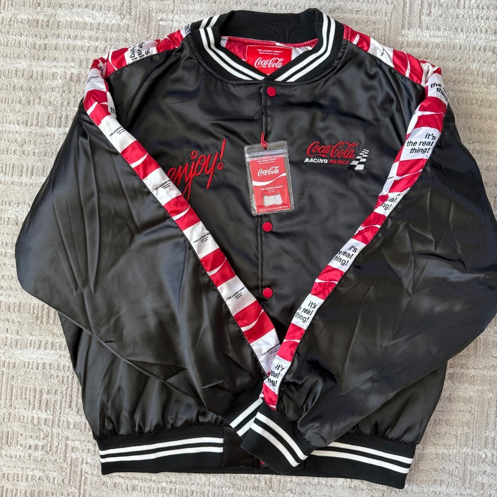 The Laundry Room Coca Cola Racing Stadium Women's Bomber Jacket